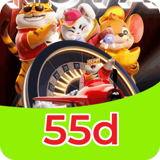 Números do app 55d em material de marketing — ilustração, não auditoria